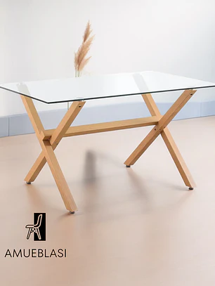 Mesa Rectangular Vidrio Elite