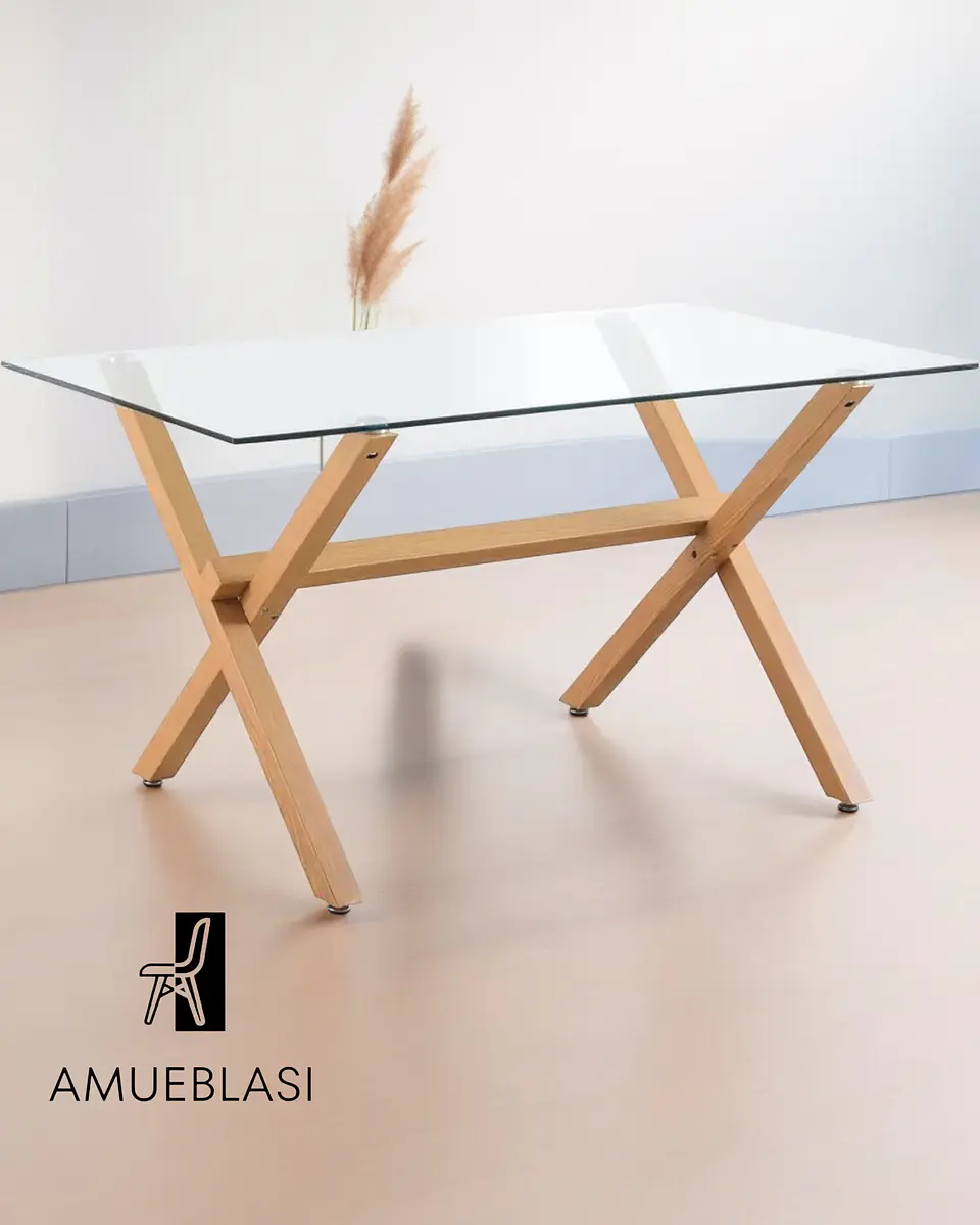 Mesa Rectangular Vidrio Elite 2