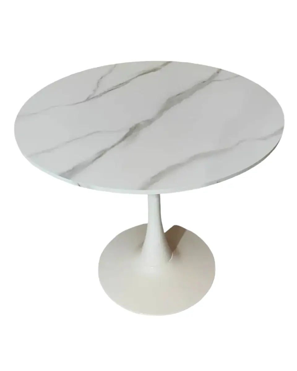 Mesa Tulip Cuarzo Blanco 2