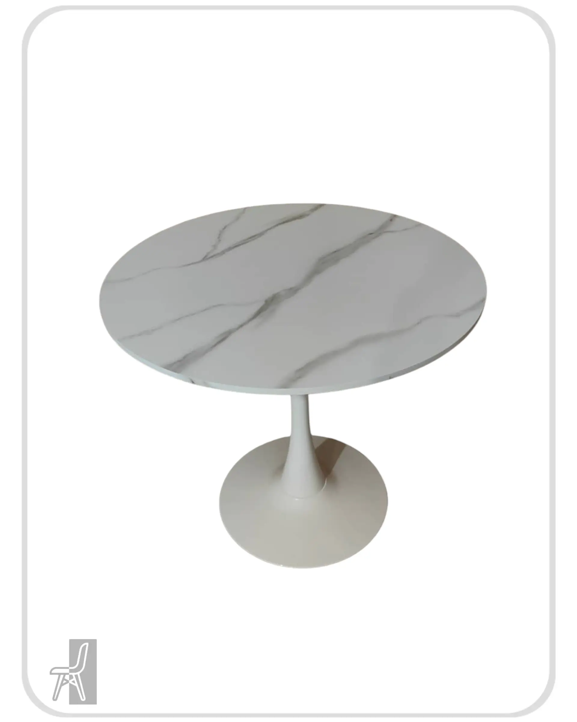 Mesa Tulip Cuarzo Blanco 3