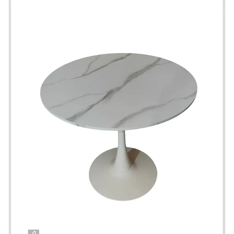 Mesa Tulip Cuarzo Blanco 3