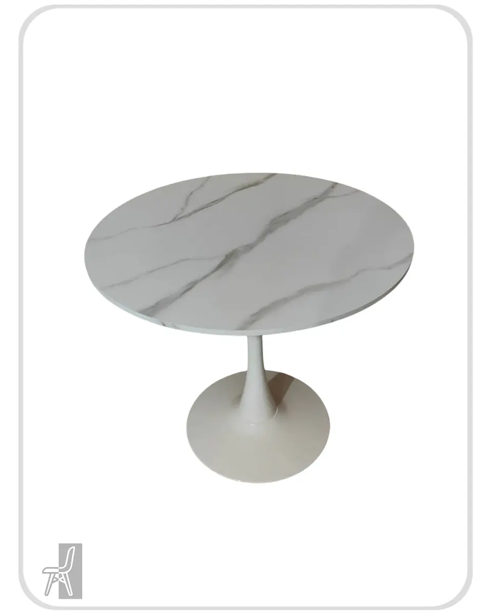 Mesa Tulip Cuarzo Blanco 3