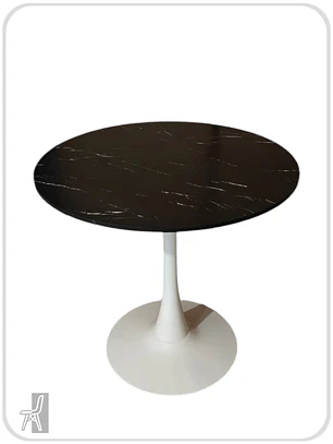 Mesa Tulip Cuarzo Negro