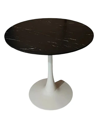 Mesa Tulip Cuarzo Negro