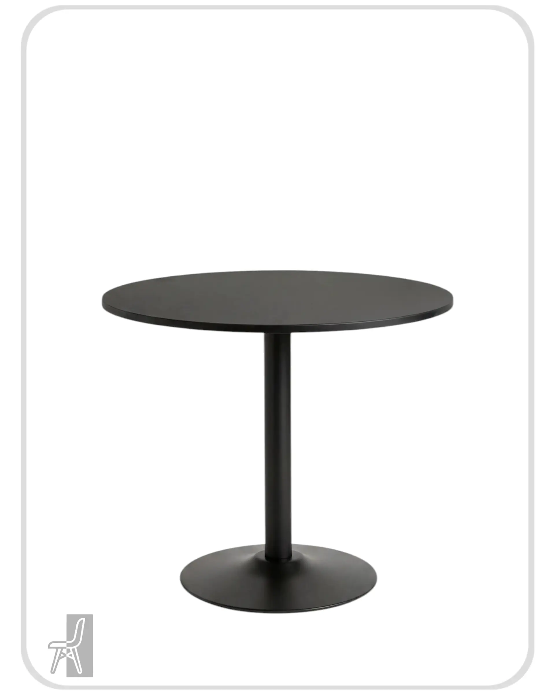 Mesa Tulip Nórdica Negra 1