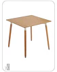 Mesa Cuadrada Melamina 80x80 cm - Miniatura 3