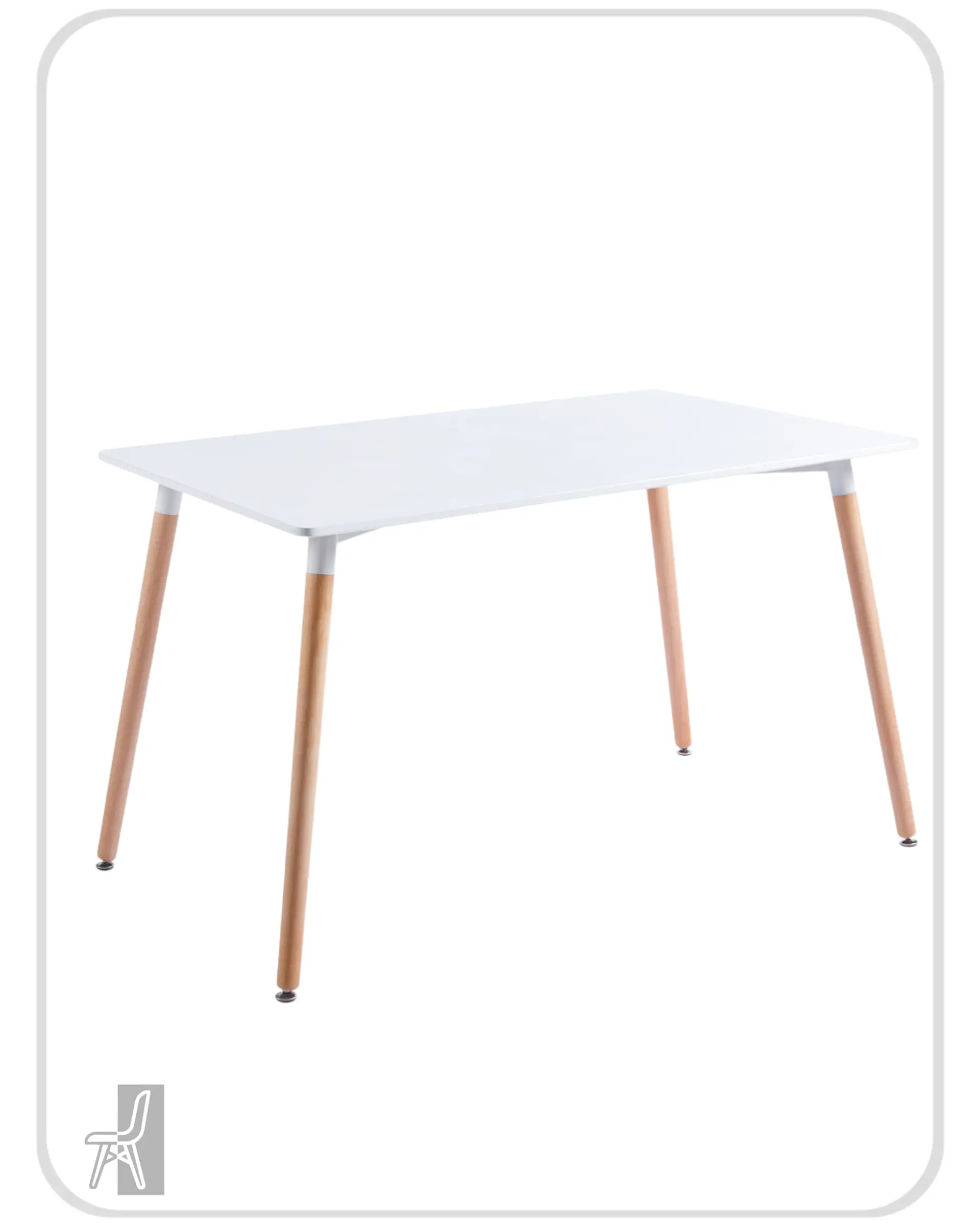 Mesa Rectangular Melamina 120x80 cm 1