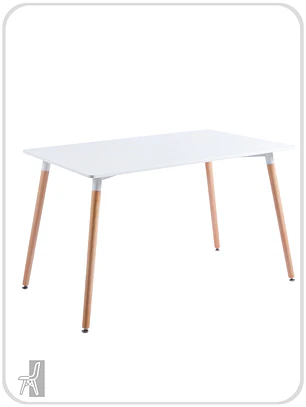 Mesa Rectangular Melamina 120x80 cm