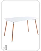 Mesa Rectangular Melamina 120x80 cm - Miniatura 1