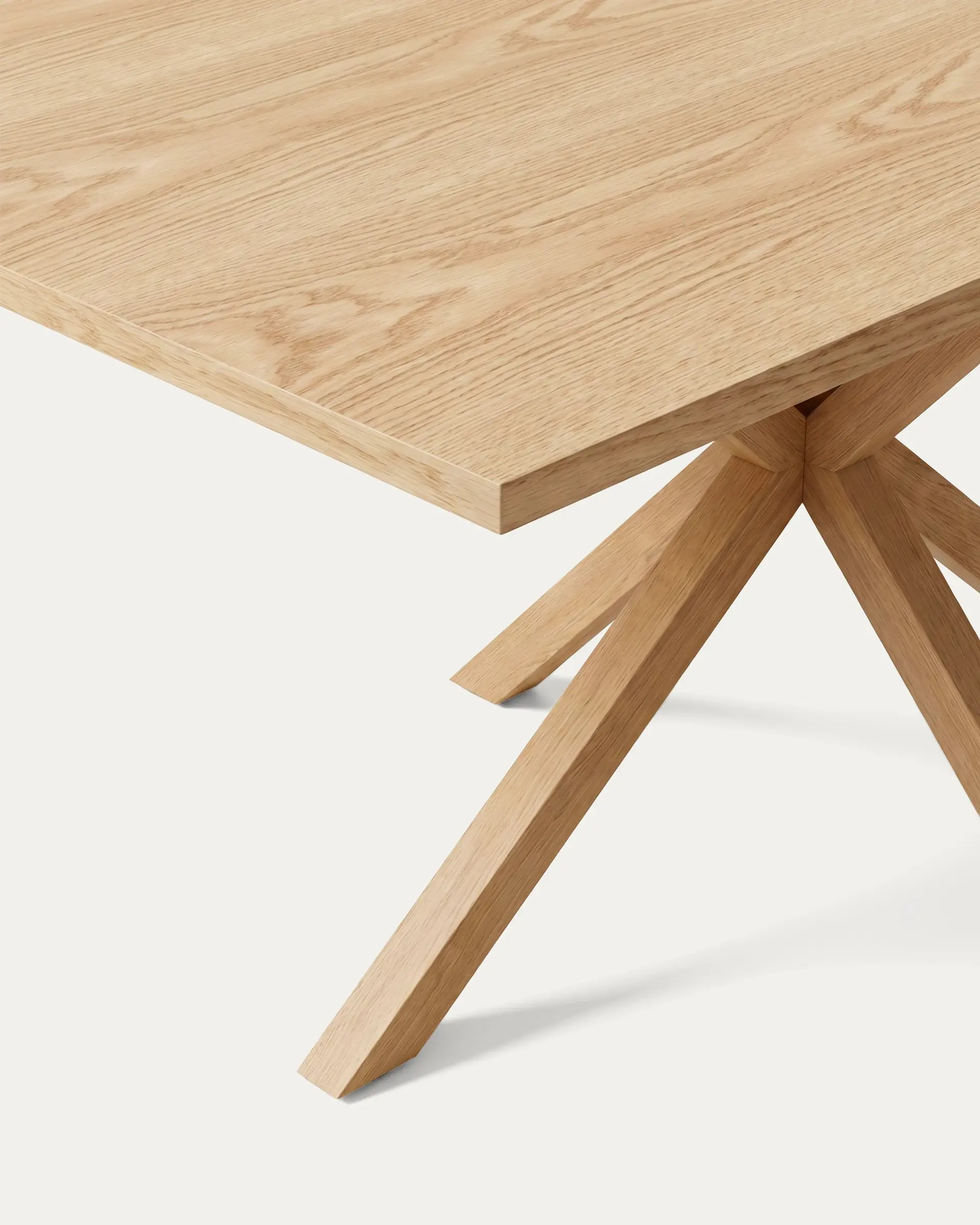 Mesa Rectangular Moderna de Madera | Mesa Madrid | Amueblasi 5