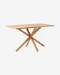 Mesa Rectangular Moderna de Madera | Mesa Madrid | Amueblasi - Miniatura 1