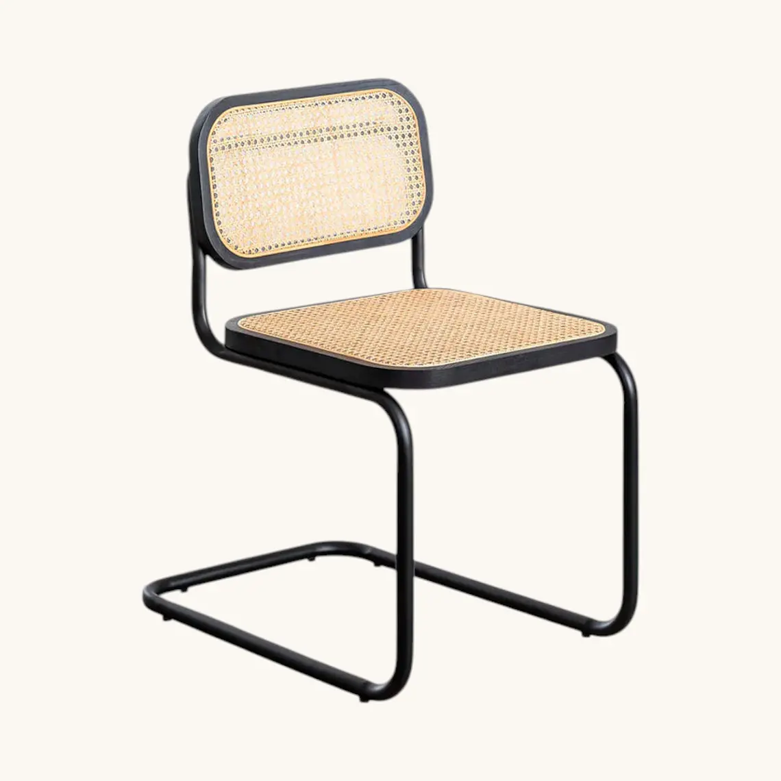 Silla Breuer Madera y Ratán 2