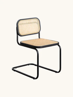 Silla Breuer Madera y Ratán