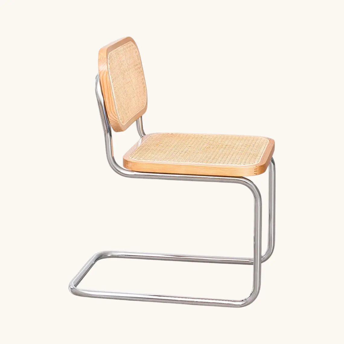 Silla Breuer Madera y Ratán 3