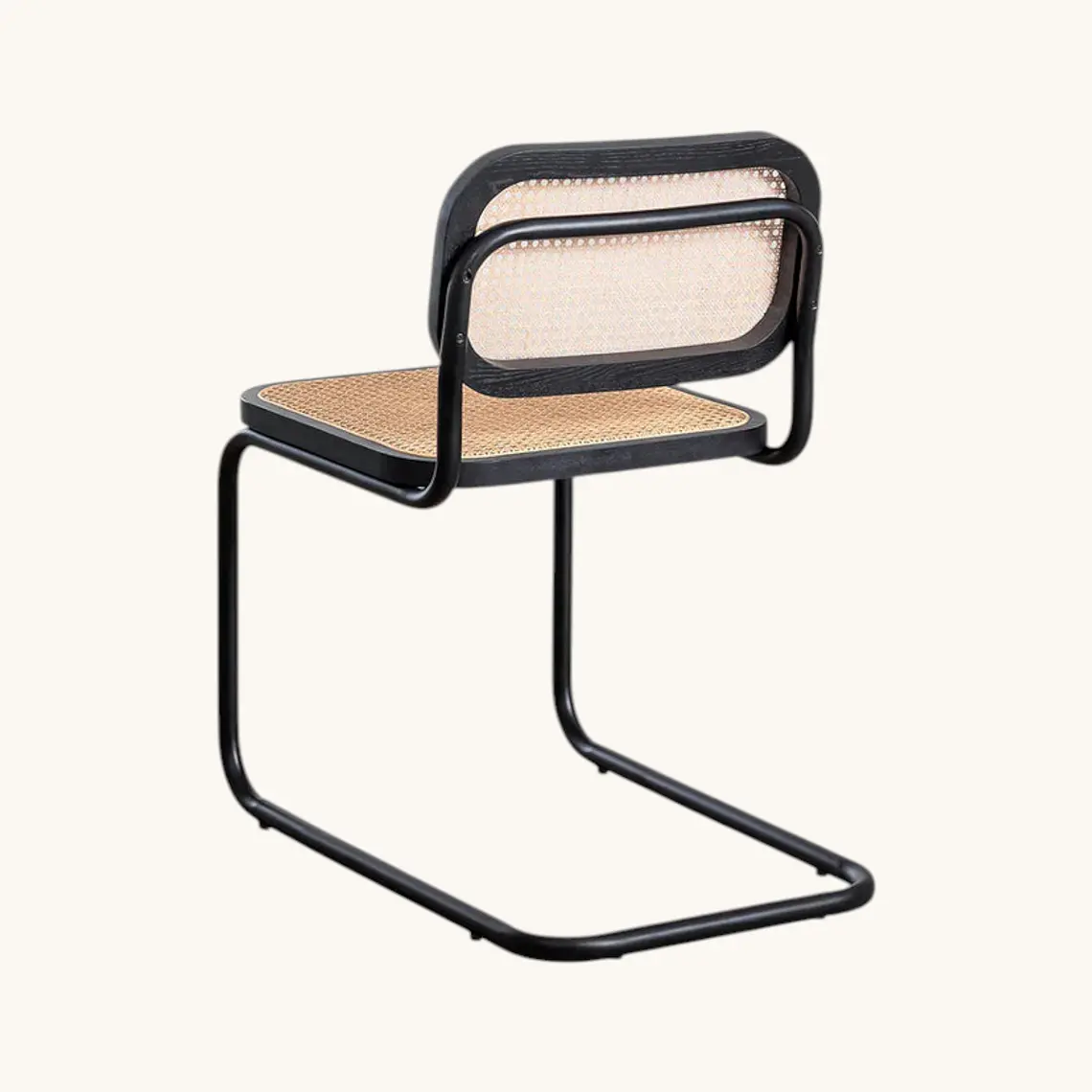 Silla Breuer Madera y Ratán 6
