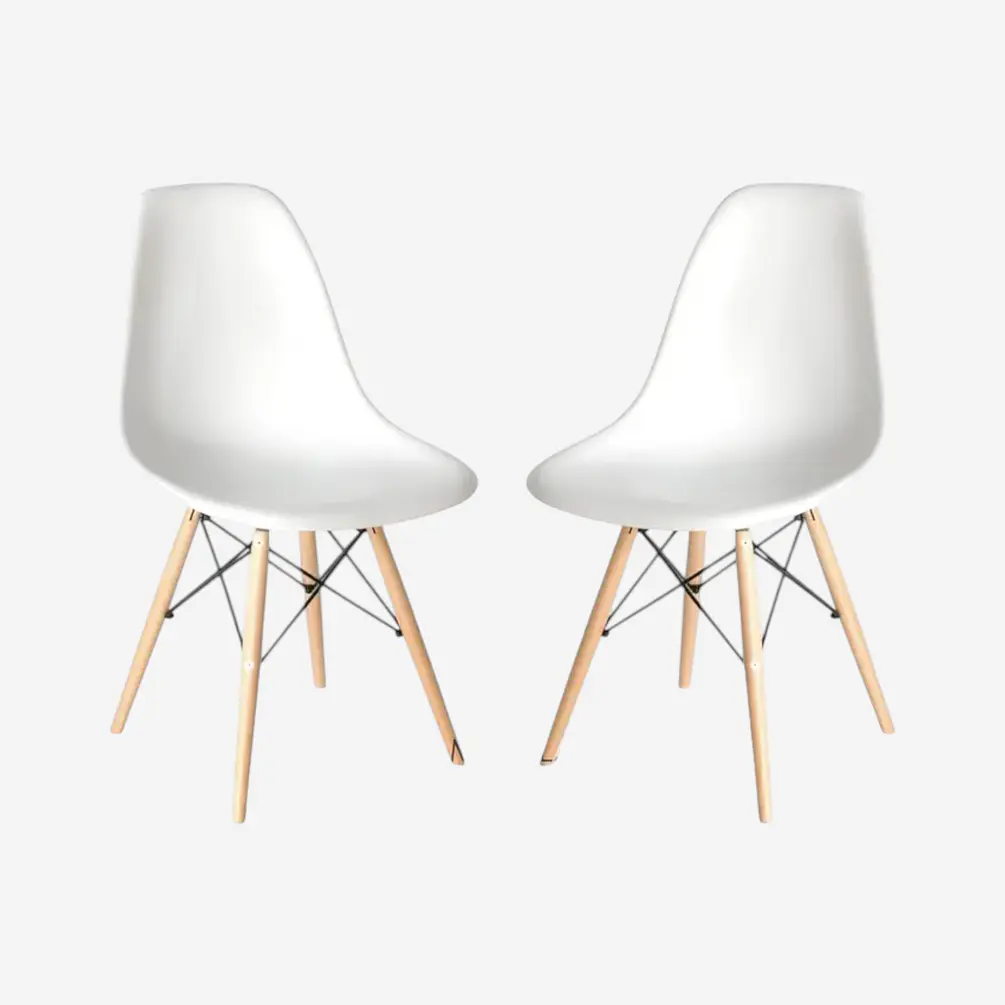 Pack 2 Sillas Eames 1
