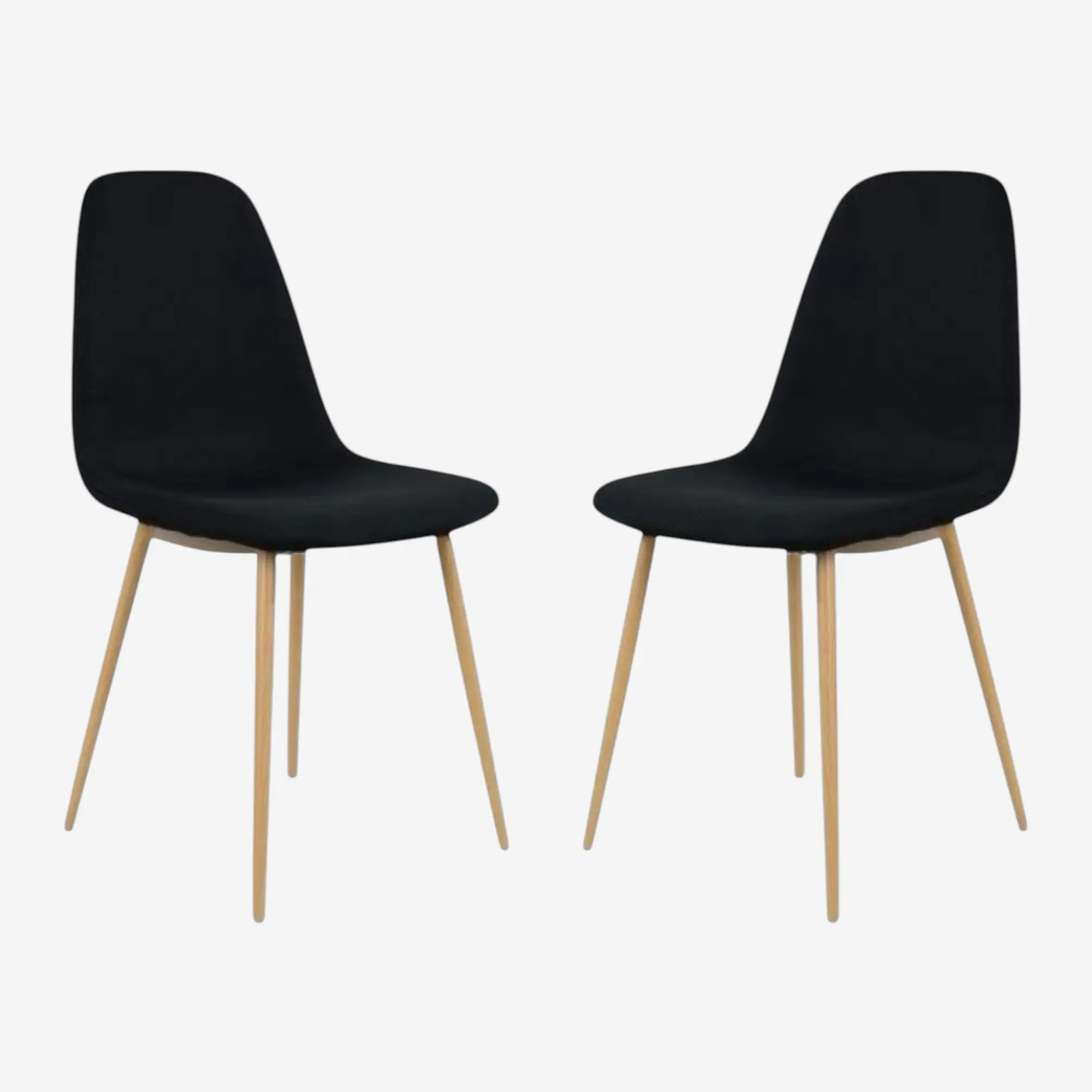Pack 2 Sillas Scoop Wood 1