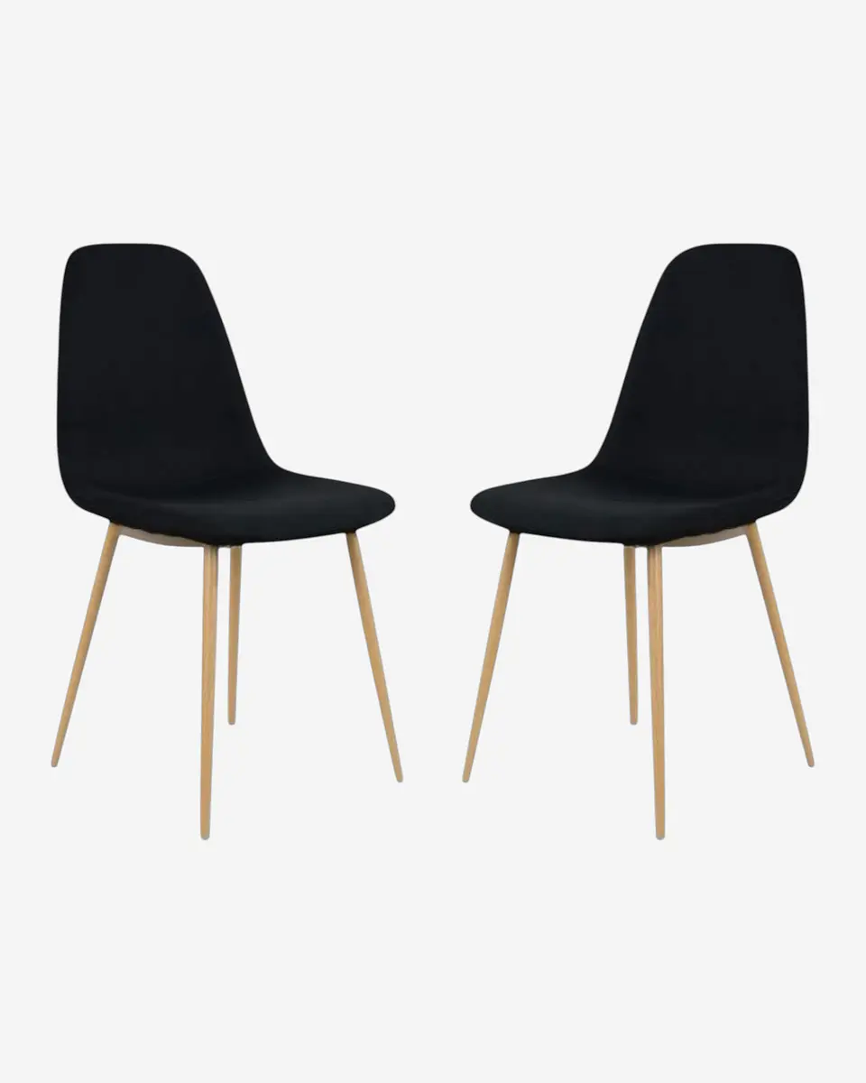 Pack 2 Sillas Scoop Wood 1