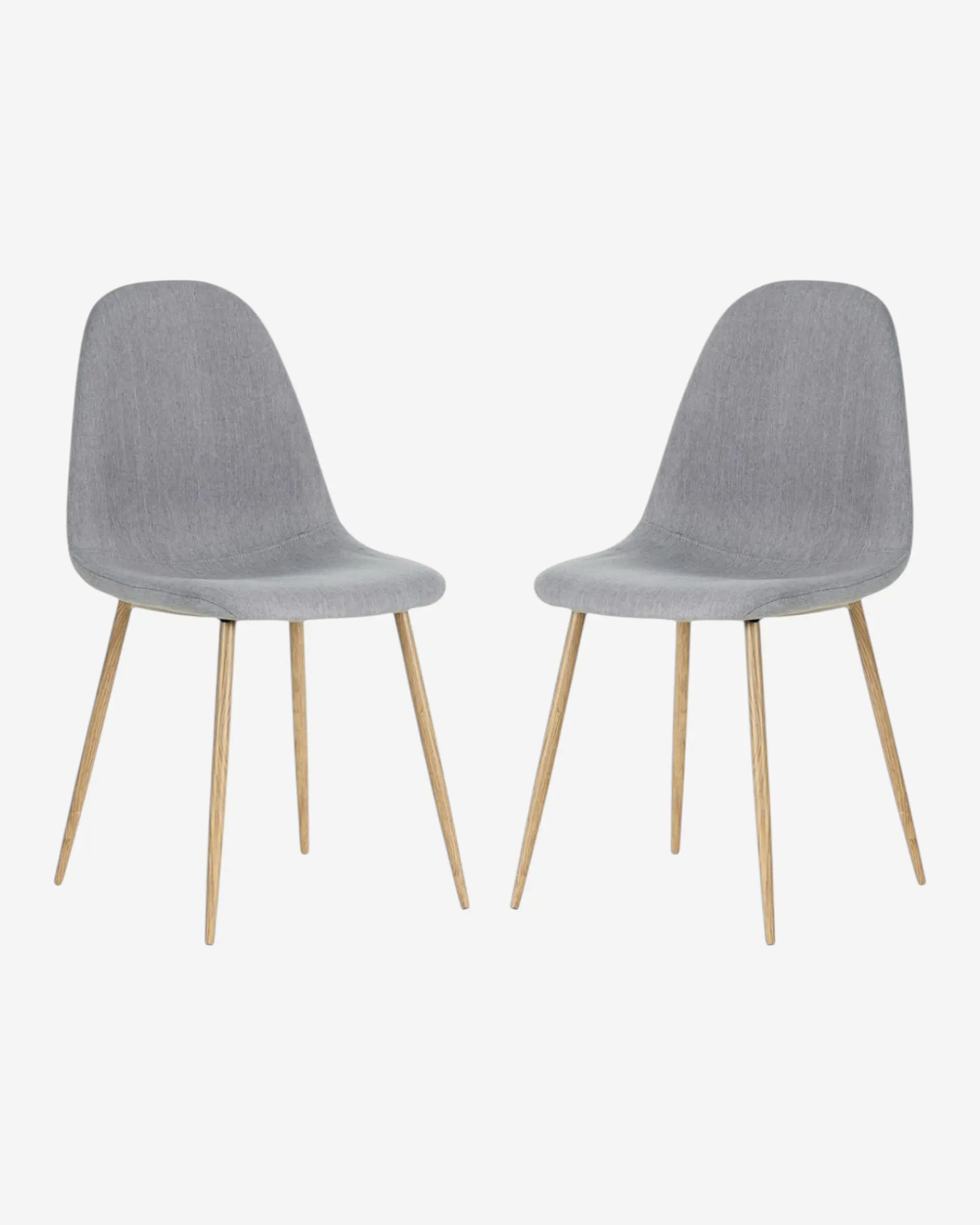 Pack 2 Sillas Scoop Wood 2