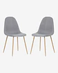 Pack 2 Sillas Scoop Wood - Miniatura 2