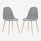 Pack 2 Sillas Scoop Wood - Miniatura 2