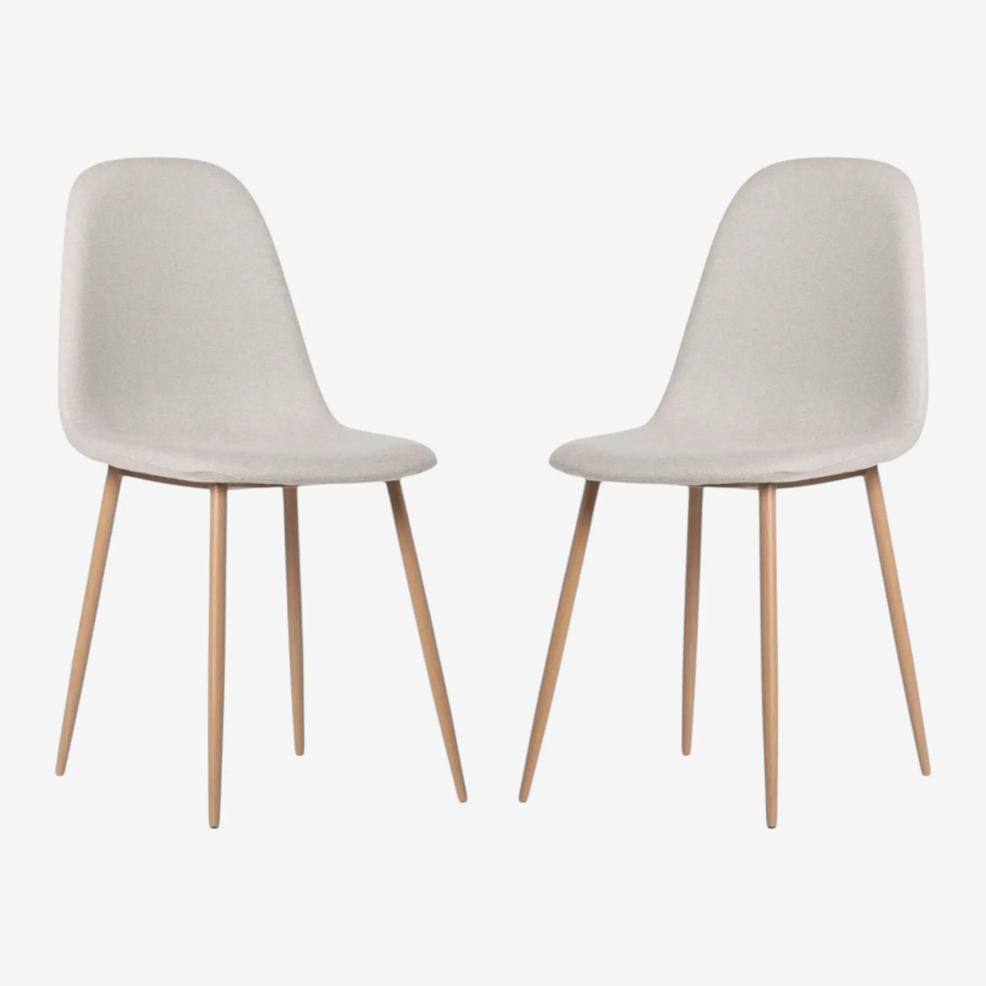 Pack 2 Sillas Scoop Wood 3