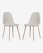 Pack 2 Sillas Scoop Wood - Miniatura 3
