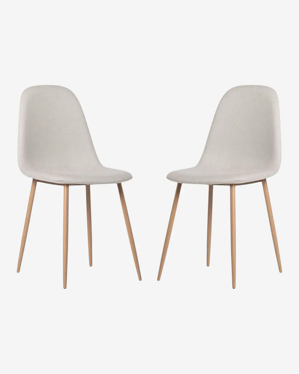 Pack 2 Sillas Scoop Wood 3