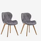 Pack 2 Sillas Radar Velvet - Miniatura 3