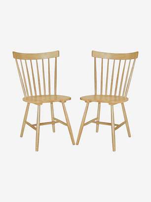 Pack 2 Sillas Windsor Madera
