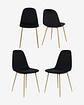 Pack 4 Silla Scoop Wood - Miniatura 2