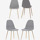Pack 4 Silla Scoop Wood - Miniatura 3
