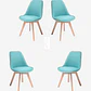 Pack 4 Silla Tulip Velvet - Miniatura 2