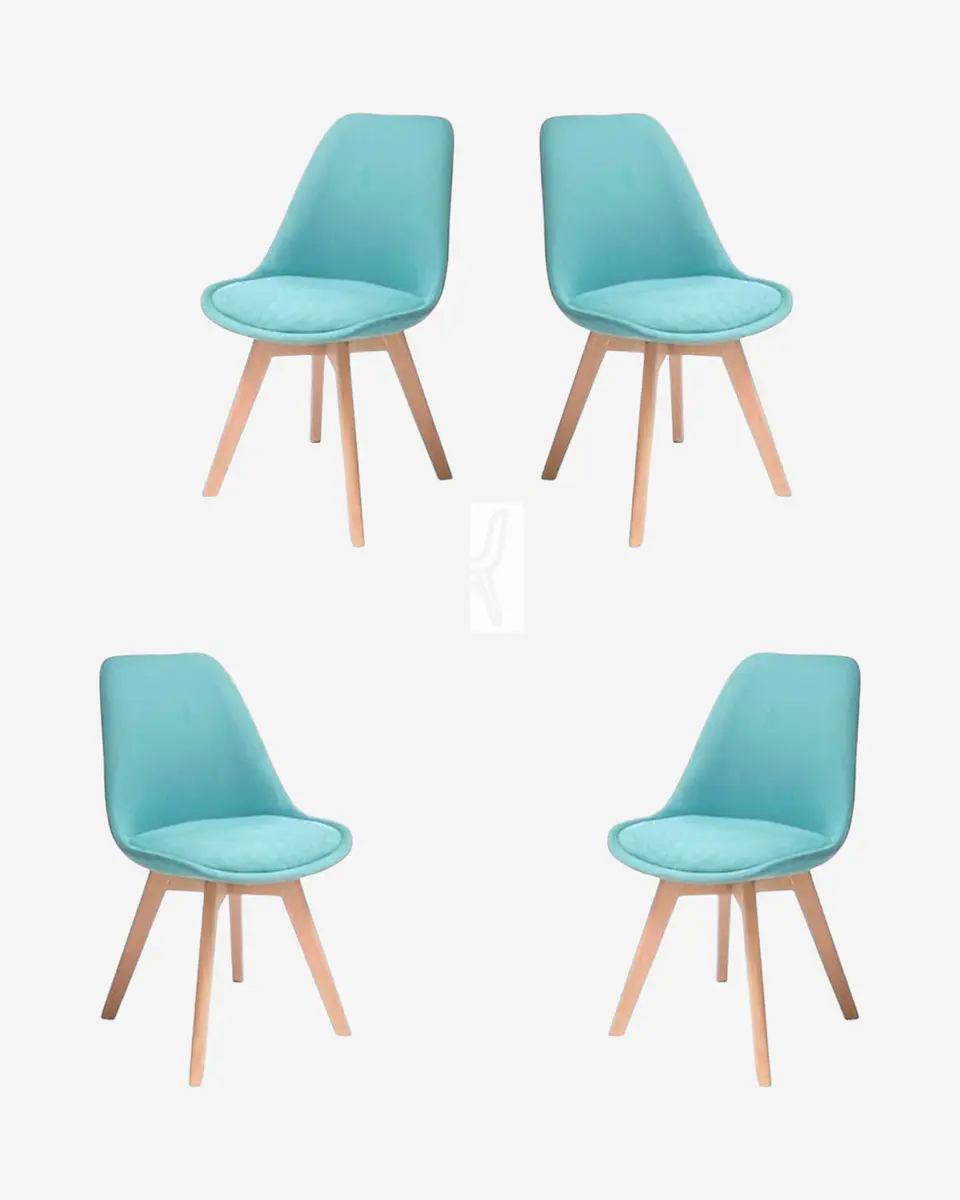 Pack 4 Silla Tulip Velvet 2