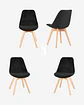Pack 4 Silla Tulip Velvet - Miniatura 4