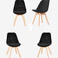 Pack 4 Silla Tulip Velvet - Miniatura 4
