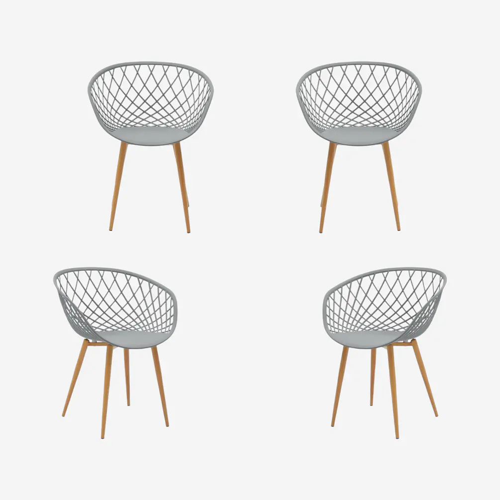 Pack 4 Sitiales Mesh 2