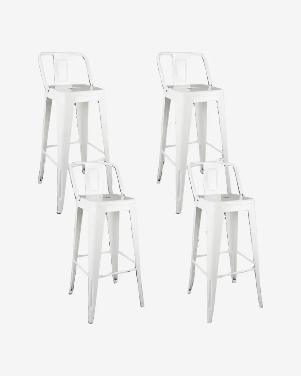 Pack 4 Taburetes Tolix 66 cm 1