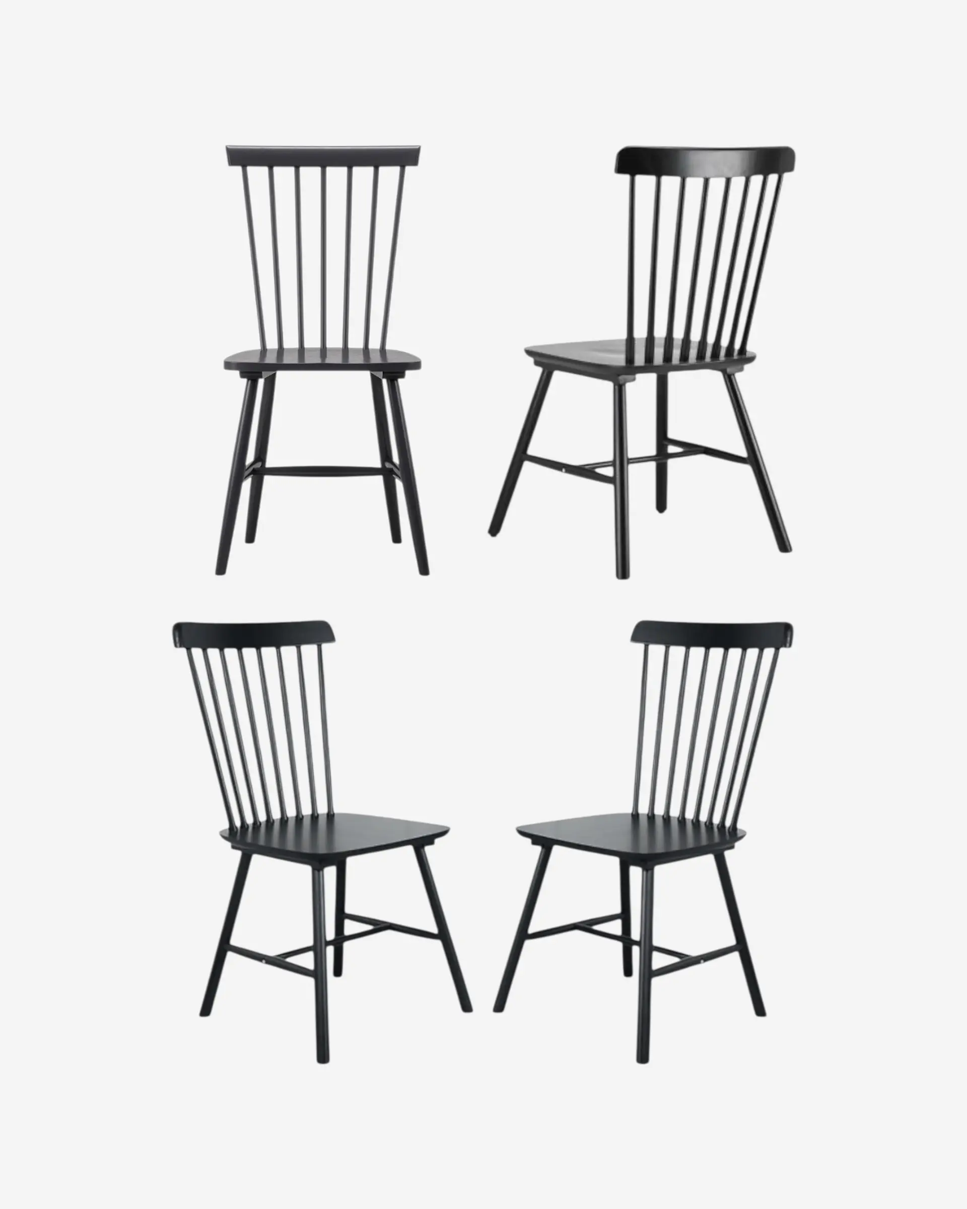 Pack 4 Sillas Windsor Madera 1