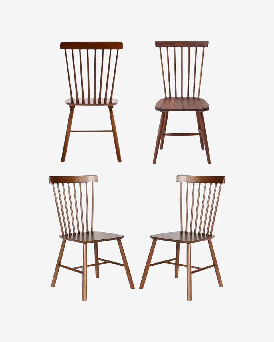 Pack 4 Sillas Windsor Madera 2