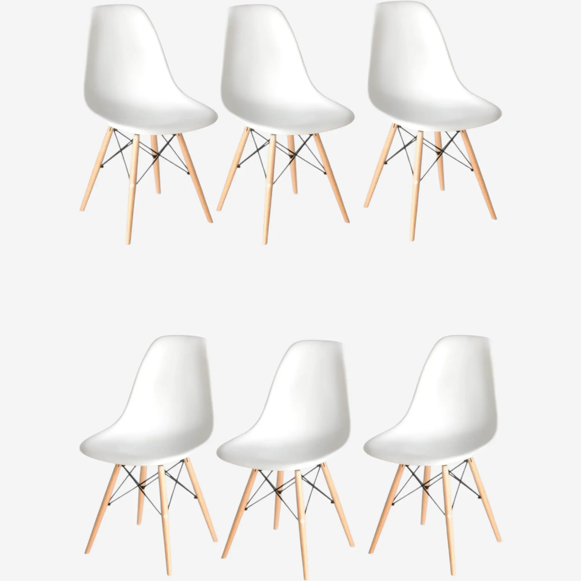 Pack 6 Sillas Eames 1