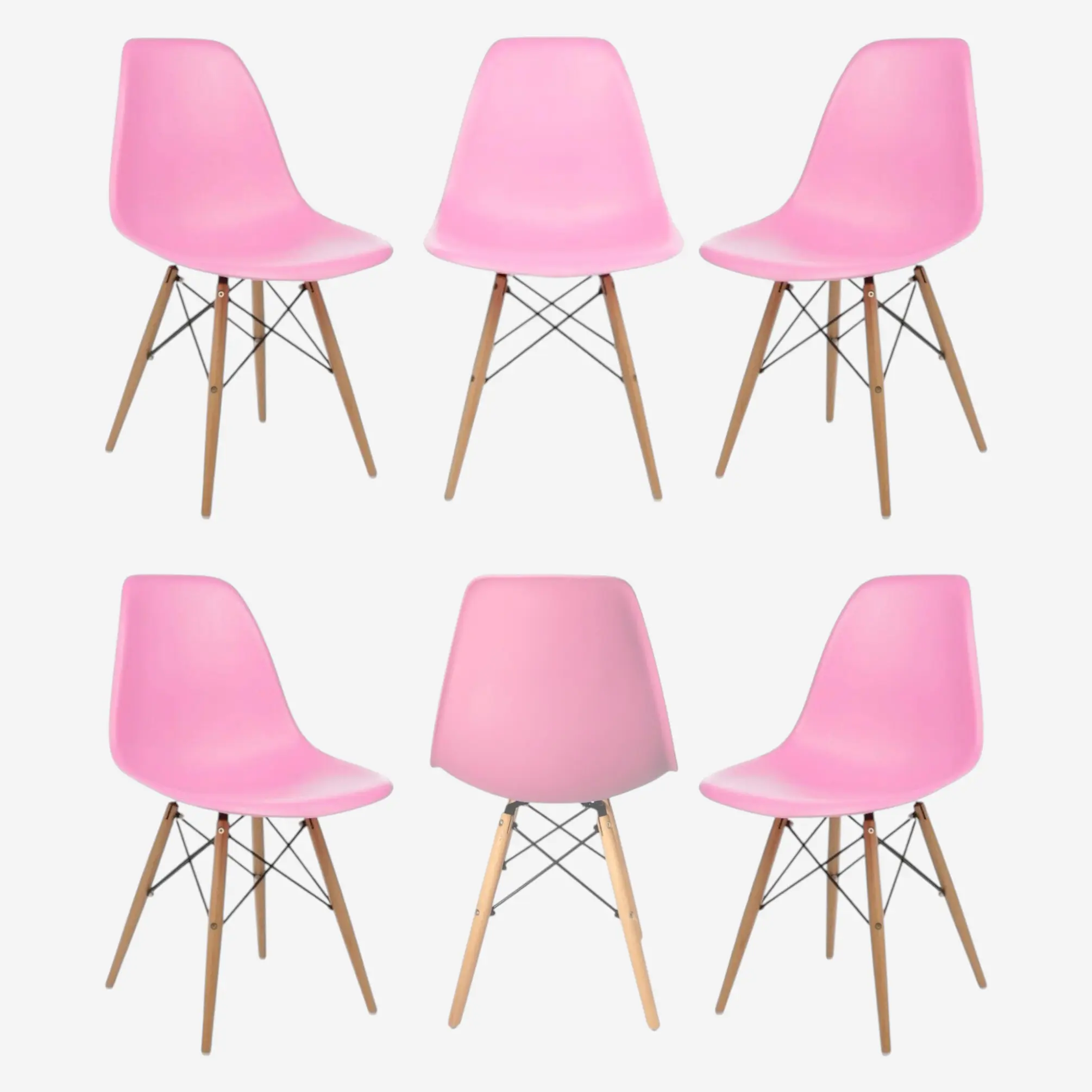 Pack 6 Sillas Eames 6