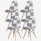Pack 6 Sillas Patchwork - Miniatura 3