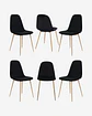 Pack 6 Sillas Scoop Wood - Miniatura 1
