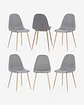 Pack 6 Sillas Scoop Wood - Miniatura 2