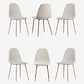 Pack 6 Sillas Scoop Wood - Miniatura 3