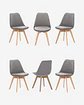 Pack 6 Silla Tulip Velvet - Miniatura 2