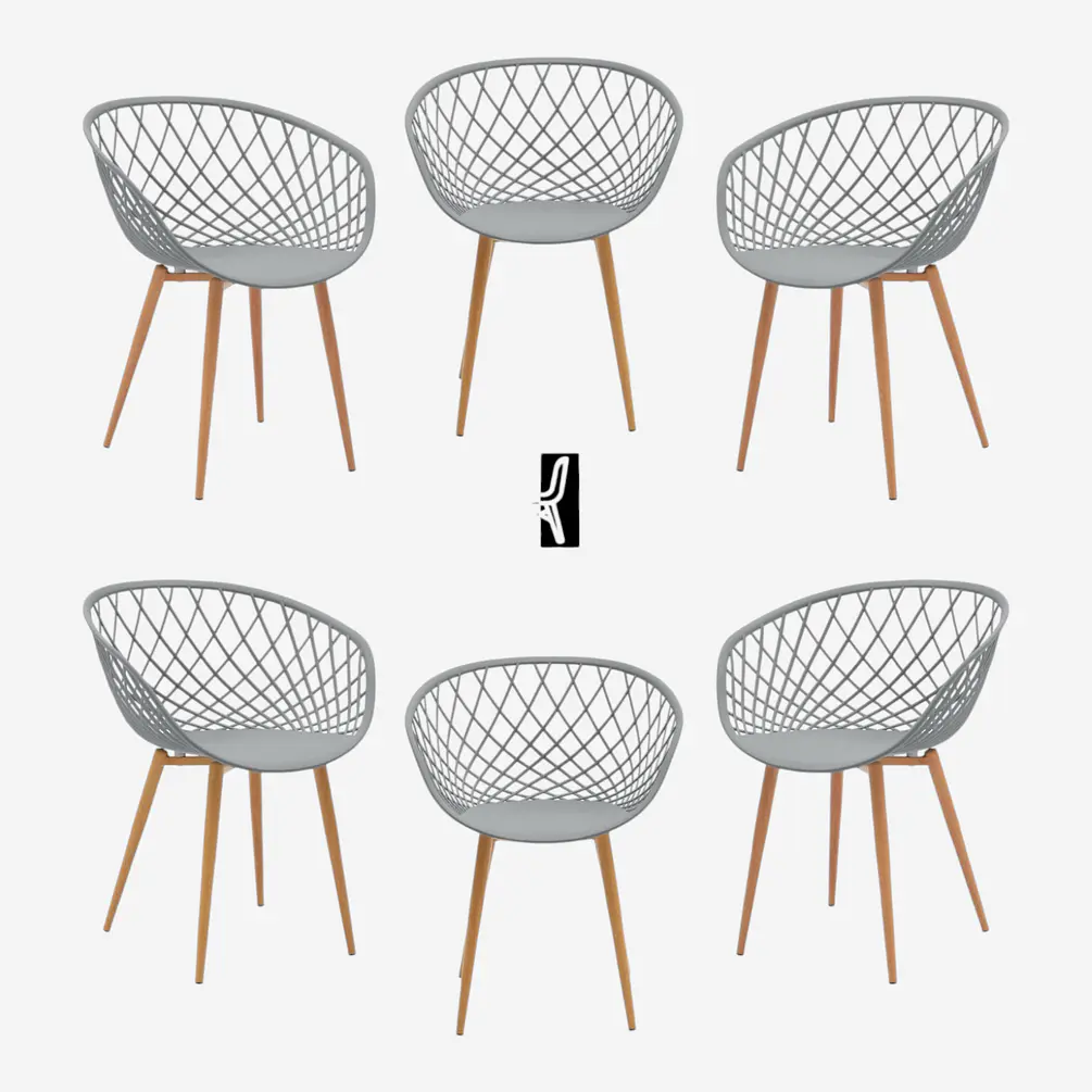 Pack 6 Sitiales Mesh 2