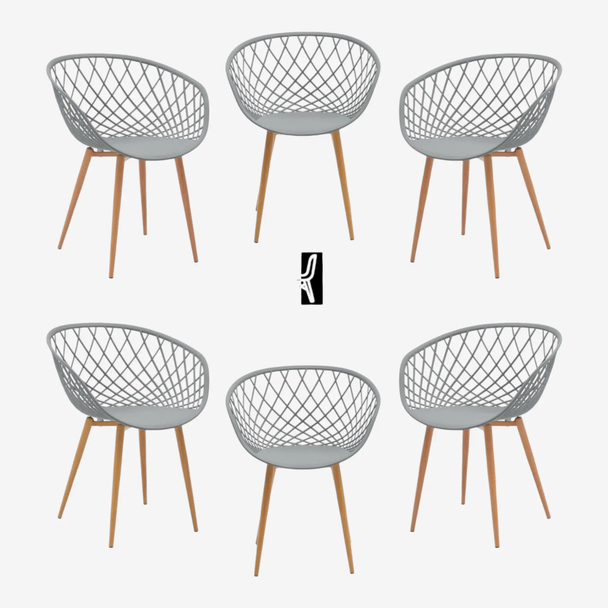Pack 6 Sitiales Mesh 2