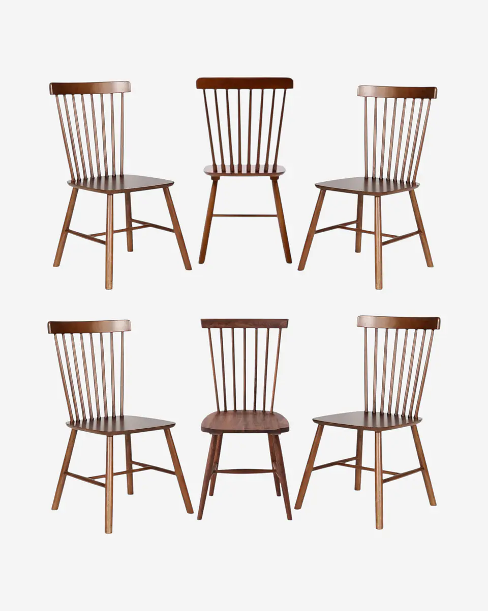 Pack 6 Sillas Windsor Madera 1
